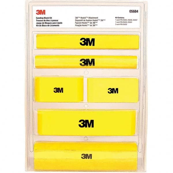 3M - Sanding Blocks Overall Width/Diameter (Inch): 2.8000 Overall Length (Inch): 16 - Americas Tooling