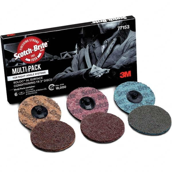 3M - Quick Change Discs Disc Diameter (Inch): 3 Attaching System: Type TR - Americas Tooling