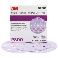 3M - Hook & Loop Discs Abrasive Type: Film Disc Disc Diameter (Inch): 6 - Americas Tooling