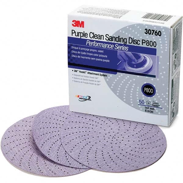 3M - Hook & Loop Discs Abrasive Type: Sanding Disc Disc Diameter (Inch): 6 - Americas Tooling