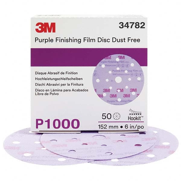 3M - Hook & Loop Discs Abrasive Type: Film Disc Disc Diameter (Inch): 6 - Americas Tooling