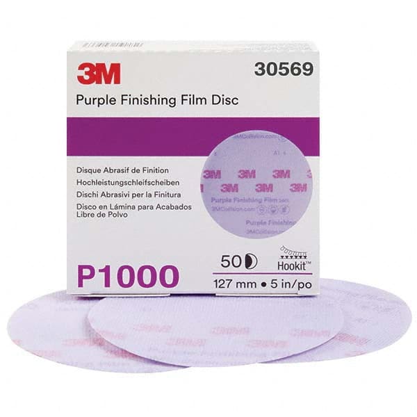 3M - Hook & Loop Discs Abrasive Type: Film Disc Disc Diameter (Inch): 5 - Americas Tooling