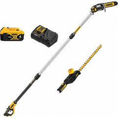 DeWALT - Edgers, Trimmers & Cutters Type: Hedge Trimmer; Pole Saw Kit Power Type: Battery - Americas Tooling