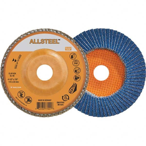 WALTER Surface Technologies - Flap Discs Abrasive Type: Coated Flap Disc Type: Type 27 - Americas Tooling