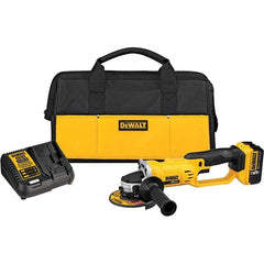 DeWALT - Angle & Disc Grinders Type of Power: Cordless Wheel Diameter (Inch): 4-1/2 - Americas Tooling