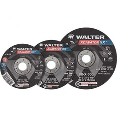 WALTER Surface Technologies - Cutoff Wheels Tool Compatibility: Angle Grinders Wheel Diameter (Inch): 4-1/2 - Americas Tooling