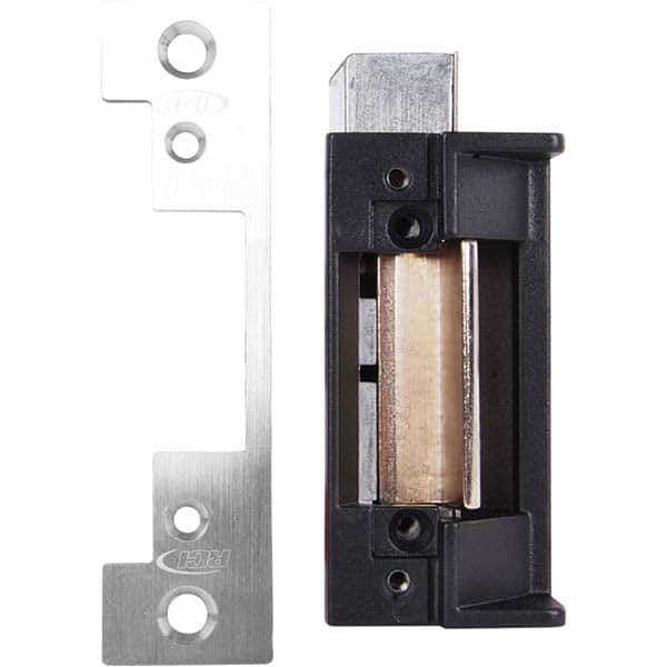 Made in USA - Electric Strikes Type: Electric Door Strike Length (Inch): 4-21/32 - Americas Tooling