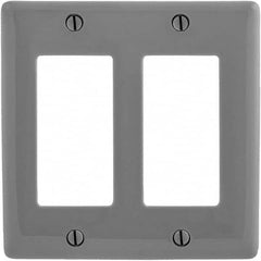 Bryant Electric - Wall Plates Wall Plate Type: Outlet Wall Plates Color: Gray - Americas Tooling