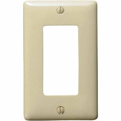 Bryant Electric - Wall Plates Wall Plate Type: Outlet Wall Plates Color: Ivory - Americas Tooling