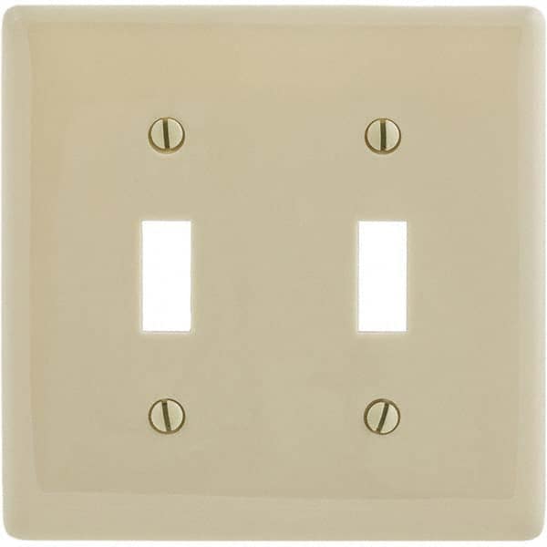 Bryant Electric - Wall Plates Wall Plate Type: Switch Plates Color: Ivory - Americas Tooling