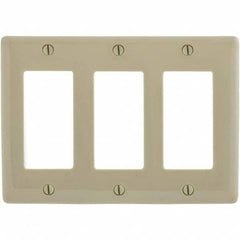 Bryant Electric - Wall Plates Wall Plate Type: Outlet Wall Plates Color: Ivory - Americas Tooling