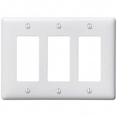 Bryant Electric - Wall Plates Wall Plate Type: Outlet Wall Plates Color: White - Americas Tooling