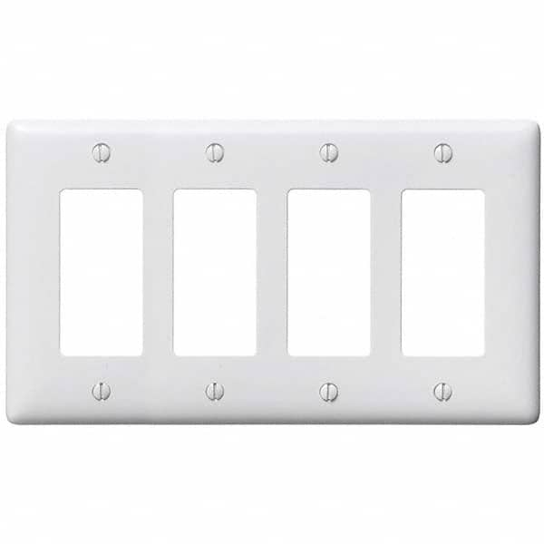 Bryant Electric - Wall Plates Wall Plate Type: Outlet Wall Plates Color: White - Americas Tooling