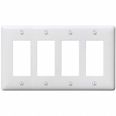 Bryant Electric - Wall Plates Wall Plate Type: Outlet Wall Plates Color: White - Americas Tooling