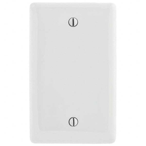 Wall Plates; Wall Plate Type: Blank Wall Plates; Wall Plate Configuration: Blank; Shape: Rectangle; Wall Plate Size: Standard; Number of Gangs: 1; Overall Length (mm): 4.6300 in; Overall Length (Inch): 4.6300; Overall Width (Decimal Inch): 2.8800; Overall