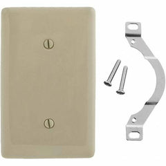 Bryant Electric - Wall Plates Wall Plate Type: Blank Wall Plate Color: Ivory - Americas Tooling