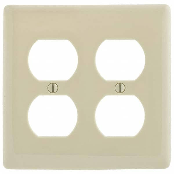 Bryant Electric - Wall Plates Wall Plate Type: Outlet Wall Plates Color: Light Almond - Americas Tooling