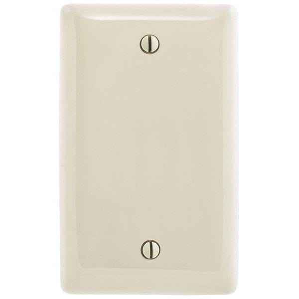 Bryant Electric - Wall Plates Wall Plate Type: Blank Wall Plate Color: Light Almond - Americas Tooling