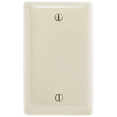 Bryant Electric - Wall Plates Wall Plate Type: Blank Wall Plate Color: Light Almond - Americas Tooling