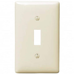 Bryant Electric - Wall Plates Wall Plate Type: Switch Plates Color: Light Almond - Americas Tooling