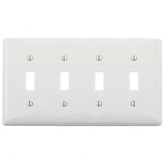 Bryant Electric - Wall Plates Wall Plate Type: Switch Plates Color: White - Americas Tooling