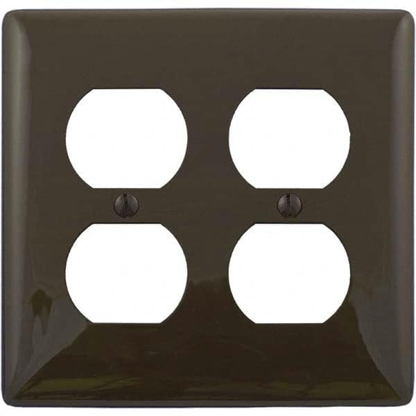 Bryant Electric - Wall Plates Wall Plate Type: Outlet Wall Plates Color: Brown - Americas Tooling