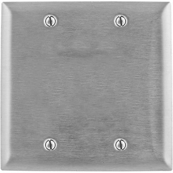 Bryant Electric - Wall Plates Wall Plate Type: Blank Wall Plate Color: Metallic - Americas Tooling