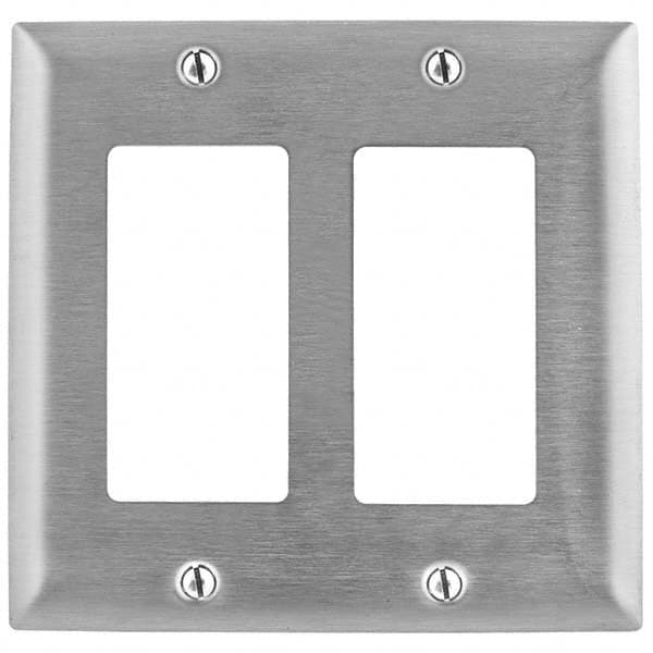 Bryant Electric - Wall Plates Wall Plate Type: Outlet Wall Plates Color: Metallic - Americas Tooling