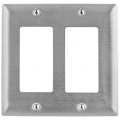 Bryant Electric - Wall Plates Wall Plate Type: Outlet Wall Plates Color: Metallic - Americas Tooling