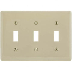 Bryant Electric - Wall Plates Wall Plate Type: Switch Plates Color: Ivory - Americas Tooling