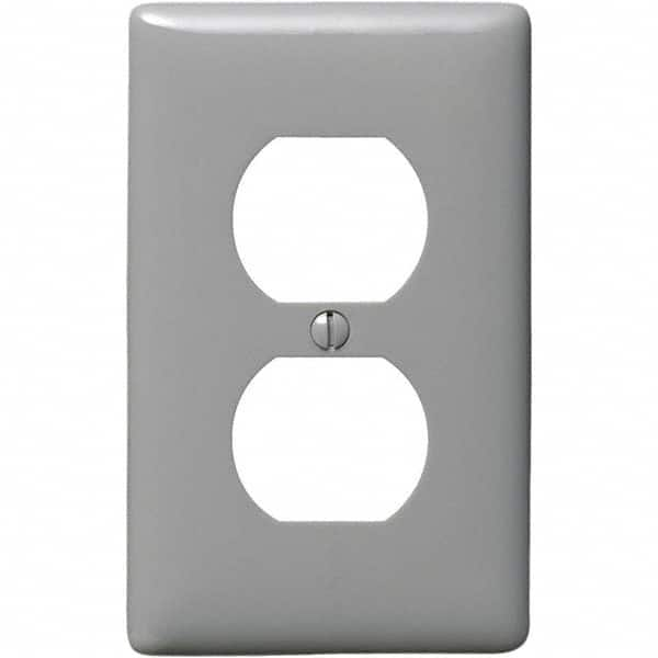 Bryant Electric - Wall Plates Wall Plate Type: Outlet Wall Plates Color: Gray - Americas Tooling