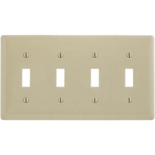 Bryant Electric - Wall Plates Wall Plate Type: Switch Plates Color: Ivory - Americas Tooling