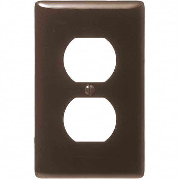 Bryant Electric - Wall Plates Wall Plate Type: Outlet Wall Plates Color: Brown - Americas Tooling