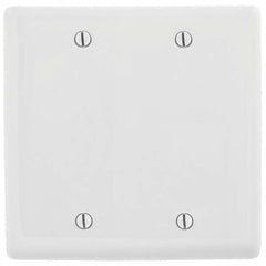 Bryant Electric - Wall Plates Wall Plate Type: Blank Wall Plate Color: White - Americas Tooling