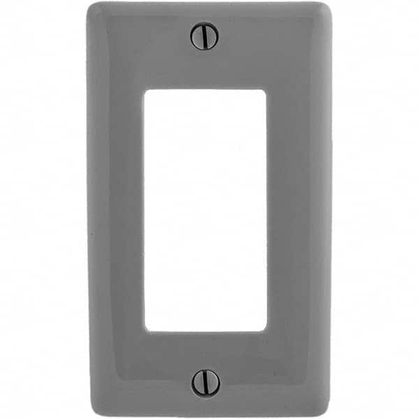 Bryant Electric - Wall Plates Wall Plate Type: Outlet Wall Plates Color: Gray - Americas Tooling