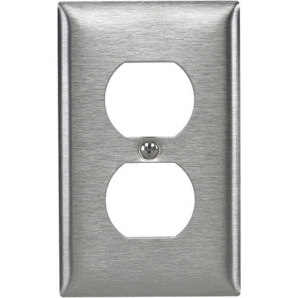 Bryant Electric - Wall Plates Wall Plate Type: Outlet Wall Plates Color: Metallic - Americas Tooling