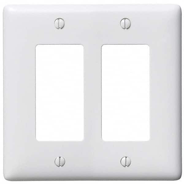 Bryant Electric - Wall Plates Wall Plate Type: Outlet Wall Plates Color: White - Americas Tooling