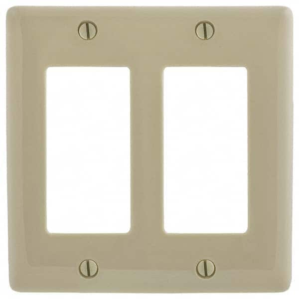 Bryant Electric - Wall Plates Wall Plate Type: Outlet Wall Plates Color: Ivory - Americas Tooling