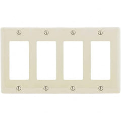 Bryant Electric - Wall Plates Wall Plate Type: Outlet Wall Plates Color: Light Almond - Americas Tooling