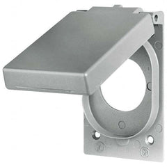 Bryant Electric - Weatherproof Box Covers Cover Shape: Rectangle Number of Holes in Outlet: 1 - Americas Tooling