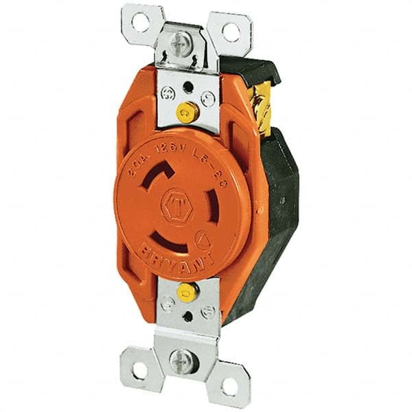 Bryant Electric - Twist Lock Receptacles Receptacle/Part Type: Receptacle Gender: Female - Americas Tooling