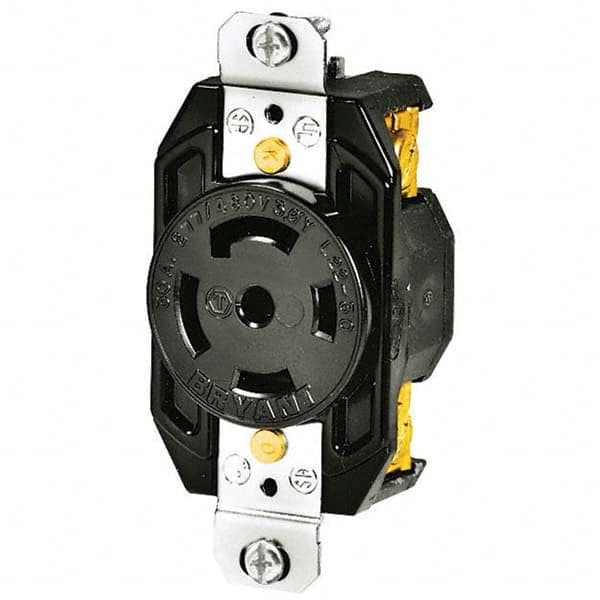 Bryant Electric - Twist Lock Receptacles Receptacle/Part Type: Receptacle Gender: Female - Americas Tooling