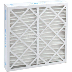 Pleated Air Filter: 20 x 20 x 4″, MERV 13, 80 to 85% Efficiency, Wire-Backed Pleated Synthetic, Beverage Board Frame, 500 Max FPM, 1,400 CFM, Use with Any Unit