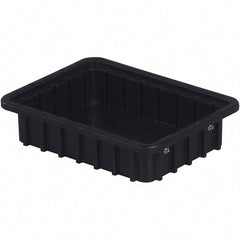 LEWISBins+ - 8-3/8" Wide x 2-1/2" High, Black Bin Divider Box - Use with DV0825 Short, DV1025 Long - Americas Tooling