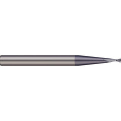 Micro 100 - Square End Mills; Mill Diameter (Decimal Inch): 0.0270 ; Length of Cut (Decimal Inch): 0.0400 ; Material: Solid Carbide ; Finish/Coating: AlTiN ; Shank Diameter (Inch): 1/8 ; Single or Double End: Single - Exact Industrial Supply