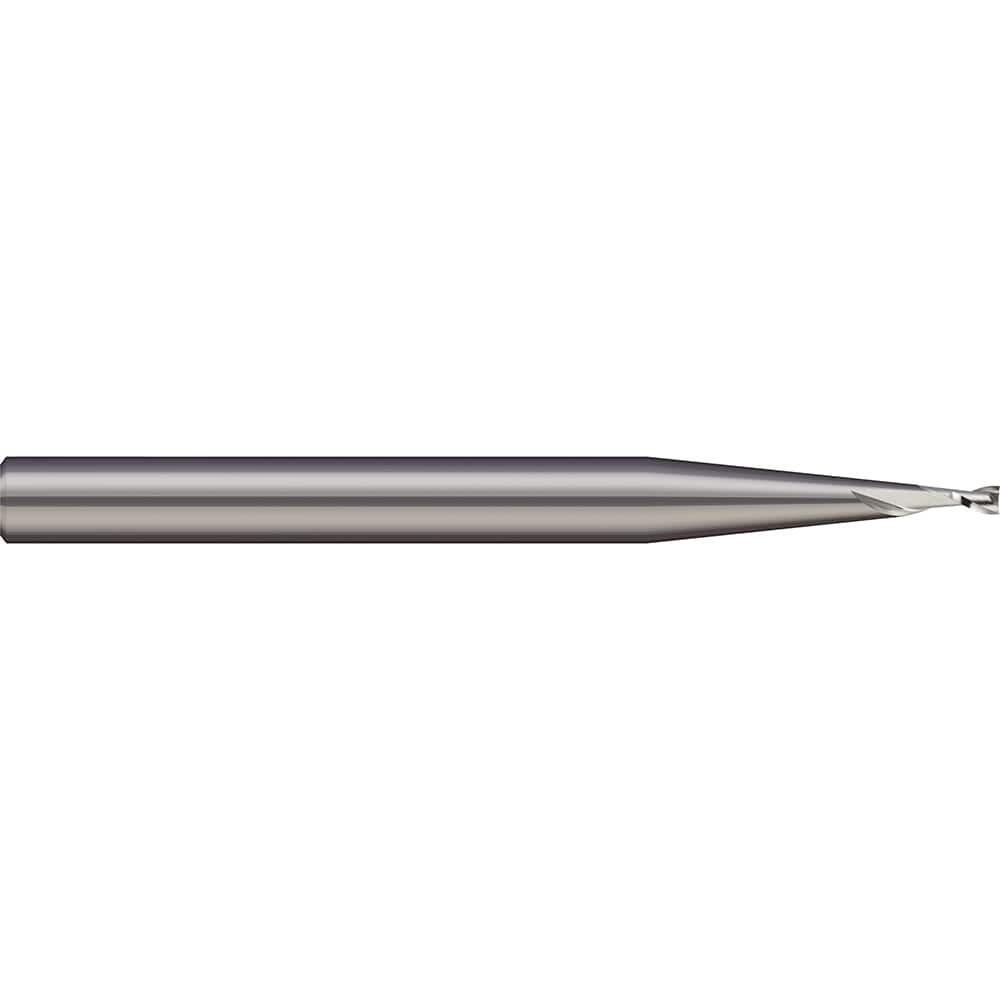 Micro 100 - Square End Mills; Mill Diameter (mm): 1.50 ; Mill Diameter (Decimal Inch): 0.0591 ; Length of Cut (mm): 4.2000 ; Length of Cut (Decimal Inch): 0.1654 ; Material: Solid Carbide ; Finish/Coating: Uncoated - Exact Industrial Supply