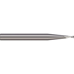 Micro 100 - Square End Mills; Mill Diameter (mm): 1.50 ; Mill Diameter (Decimal Inch): 0.0591 ; Length of Cut (mm): 4.2000 ; Length of Cut (Decimal Inch): 0.1654 ; Material: Solid Carbide ; Finish/Coating: Uncoated - Exact Industrial Supply