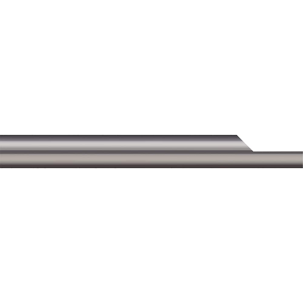 Micro 100 - Tool Bit Blanks; Material: Solid Carbide ; End Shape: Split End ; Width/Diameter (Inch): 5/16 ; Overall Length (Inch): 4 - Exact Industrial Supply