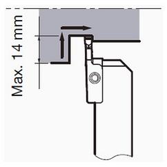 CGWSR2525-FLR3GP Grooving Tool - Americas Tooling