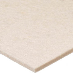 USA Sealing - 36 x 36 x 1/8" White Pressed Wool Felt Sheet - Americas Tooling